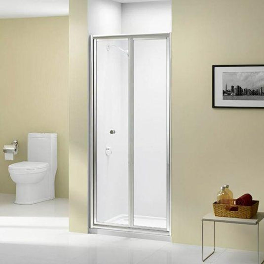 Merlyn Ionic Source 760mm Bifold Shower Door - Chrome - A1200B0 - Envy Bathrooms Ltd