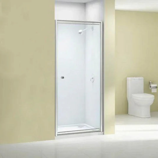 Merlyn Ionic Source 760mm Pivot Shower Door - Chrome - A1206B0 - Envy Bathrooms Ltd