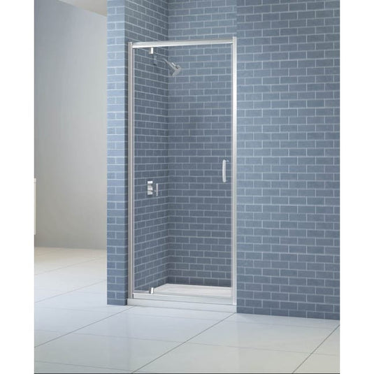 Merlyn IQ 1000mm Pivot Shower Door - Chrome - KAP10 - Envy Bathrooms Ltd