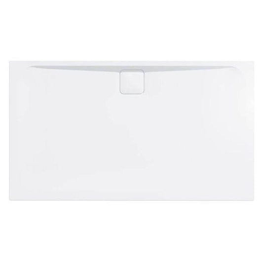 Merlyn Level 25 1000 x 800mm Rectangular Shower Tray with 90mm Fast Flow Waste & Cover - White - L108RT - Envy Bathrooms Ltd