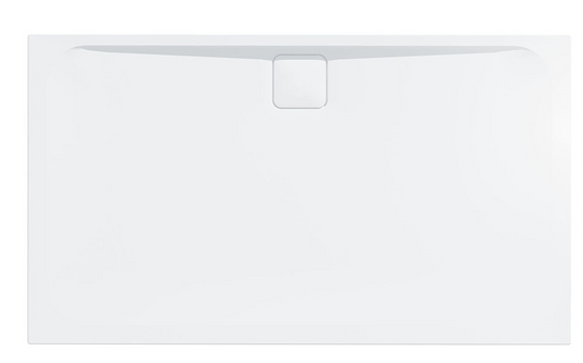 Merlyn Level 25 1200 x 760mm Rectangular Shower Tray with 90mm Fast Flow Waste & Cover - White - L1276RT - Envy Bathrooms Ltd