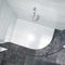 Merlyn Level 25 1200 x 900mm Offset Quadrant Shower Tray Right Hand with 90mm Fast Flow Waste & Cover - White - L129QR