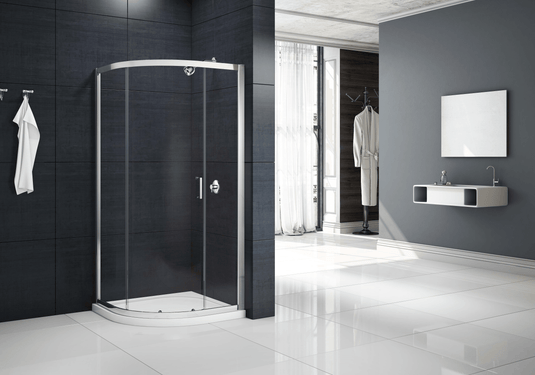 Merlyn MBOX 1 Door Quadrant Shower Enclosure 900mm - MB1Q900 - Envy Bathrooms Ltd