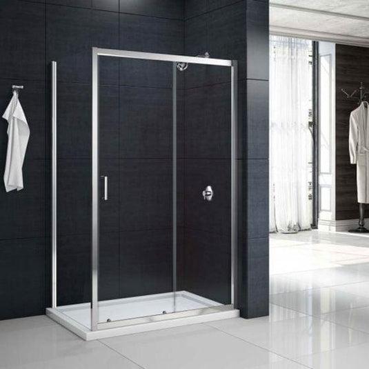 Merlyn MBOX 1400mm Sliding Shower Door - MBS1400 - Envy Bathrooms Ltd