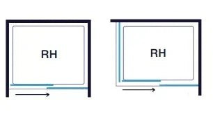 Merlyn MBOX Sliding Shower Door (Low Level Access) 1000mm Left Hand - MBLA1000L - Envy Bathrooms Ltd