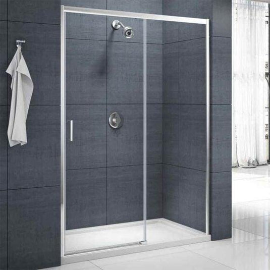 Merlyn MBOX Sliding Shower Door (Low Level Access) 1000mm Left Hand - MBLA1000L - Envy Bathrooms Ltd