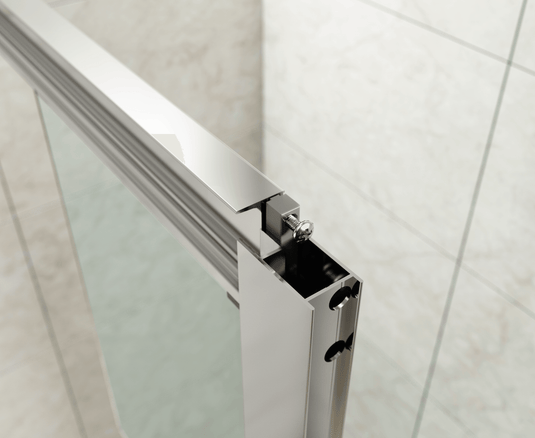 Merlyn MBOX Sliding Shower Door (Low Level Access) 1000mm Left Hand - MBLA1000L - Envy Bathrooms Ltd