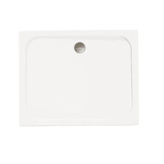 Merlyn MStone 1700 x 800mm Rectangular Shower Tray with 90mm Fast Flow Waste - White - D178RT - Envy Bathrooms Ltd