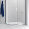 Merlyn Touchstone 1200 x 800mm Antislip Offset Quadrant Shower Tray Without Waste (Left Hand) - White - S128QLASTO