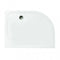 Merlyn Touchstone 1200 x 900mm Antislip Offset Quadrant Shower Tray Without Waste (Left Hand) - White - S129QLASTO