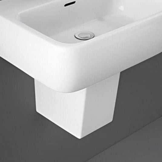 RAK Ceramics Metropolitan Semi Pedestal For 52cm Basin - MS0103AWHA