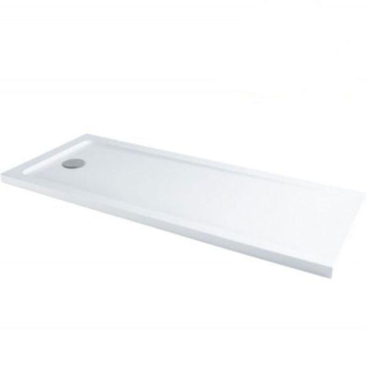 MX Elements 1700 x 700mm Anti-Slip Rectangular Shower Tray - White - ASST2 - Envy Bathrooms Ltd