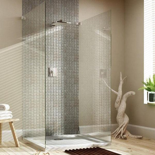 MX Elements 1800mm x 900mm Anti-Slip Rectangular Shower Tray - White - ASXHU - Envy Bathrooms Ltd