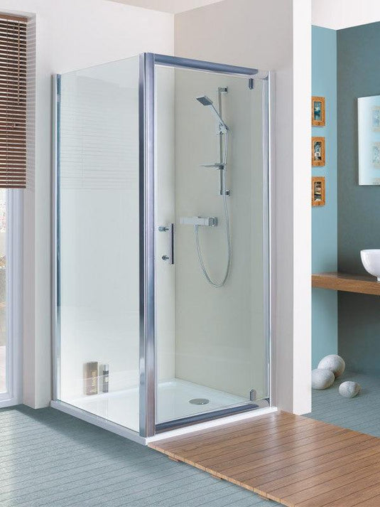 MX Elements 800mm x 800mm Stone Resin Square Shower Tray with Upstand - White - SBN - Envy Bathrooms Ltd