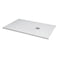 MX Minerals 1000 x 800mm Rectangular Shower Tray | Ice White | X1D