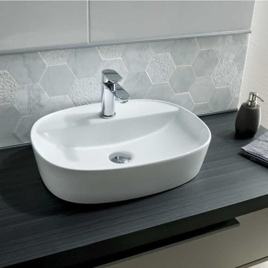 Oceana Ava Freestanding Oval Basin 500mm - Envy Bathrooms Ltd