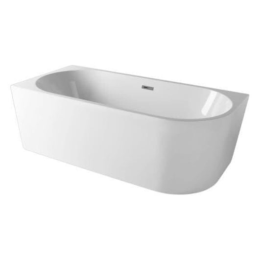 Oceana Barmouth 1500mm J Shape Freestanding Bath (LH) - Envy Bathrooms Ltd