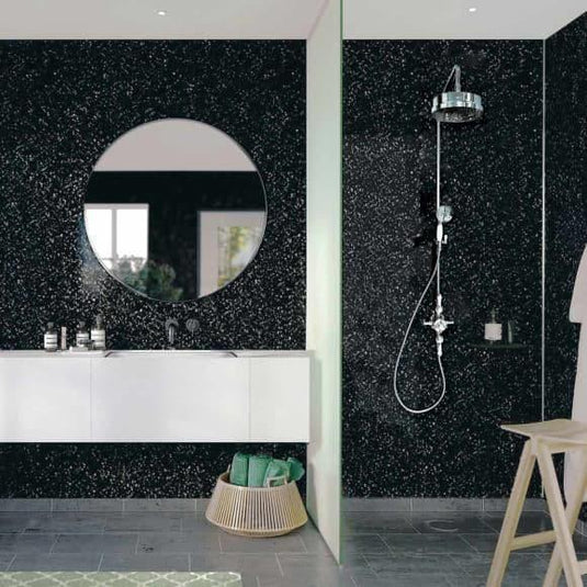 Oceana Downton Exposed Dual Function Thermostatic Shower Valve with Round Shower Head & Handset - Envy Bathrooms Ltd