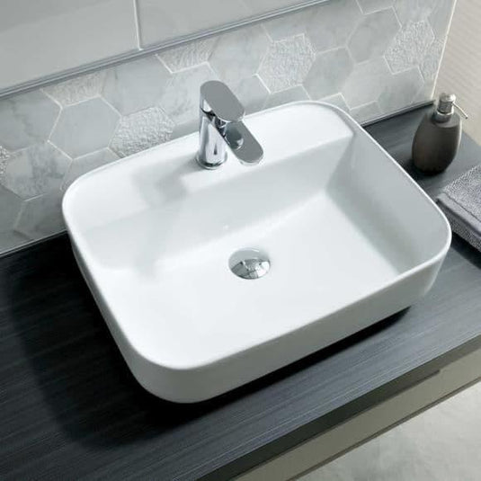Oceana Layla 500mm Freestanding Square Basin - Envy Bathrooms Ltd