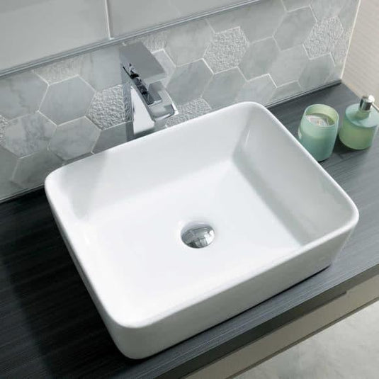 Oceana Lucy Square Basin 480mm - Envy Bathrooms Ltd