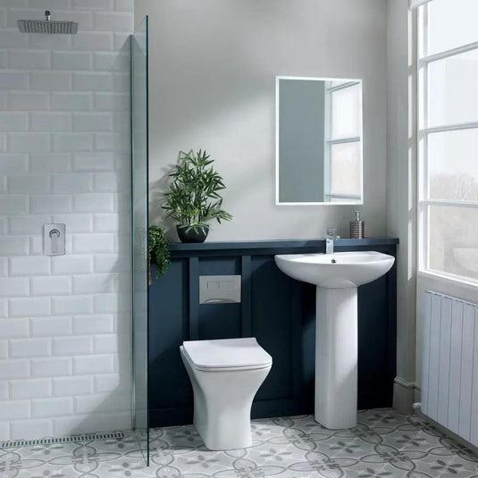 Oceana Lydford Back to Wall Pan & Soft Close Seat - Envy Bathrooms Ltd