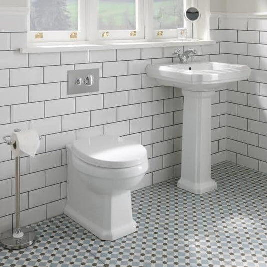 Oceana Oxford Back to Wall Pan Inc Soft Close Seat - Envy Bathrooms Ltd