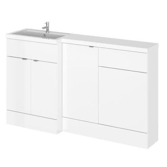 Oceana Rio 1500 Type A Furniture Set & Basin in Gloss White (LH) - Envy Bathrooms Ltd