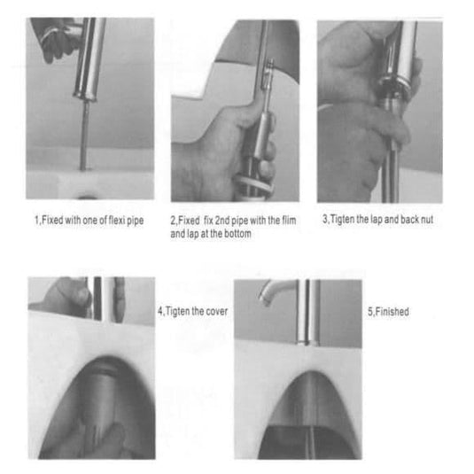 Oceana Saturn 2 In 1 Combination WC & Basin Unit Inc Soft Close Seat - Envy Bathrooms Ltd