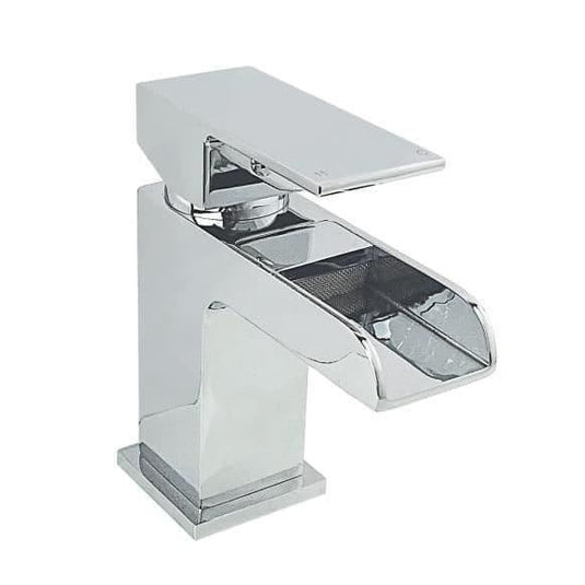 Oceana Trent Basin Monobloc Tap - Chrome Inc Sprung Basin Waste - Envy Bathrooms Ltd