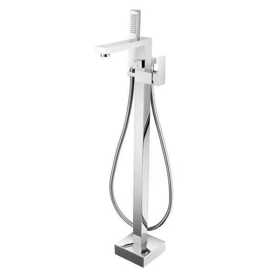 Oceana Tyne Freestanding Bath Shower Mixer Tap - Chrome - Envy Bathrooms Ltd