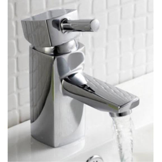 Oceana Wye Basin Monobloc Tap - Chrome Inc Sprung Basin Waste - Envy Bathrooms Ltd