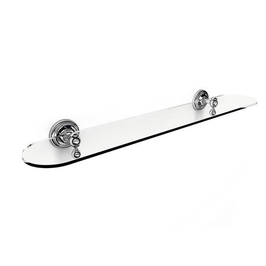 Origins Albany Glass Shelf - Chrome - Envy Bathrooms Ltd