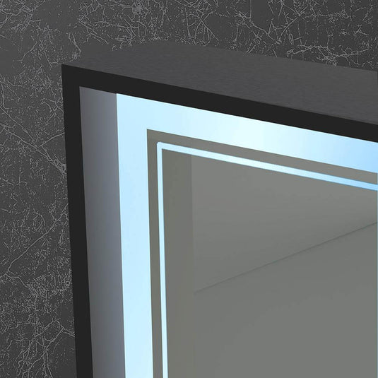 Origins Astoria 140 x 70cm Mirror - Black - Envy Bathrooms Ltd