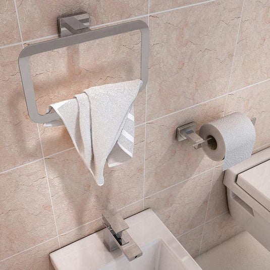 Origins Atena Towel Ring - Chrome - Envy Bathrooms Ltd