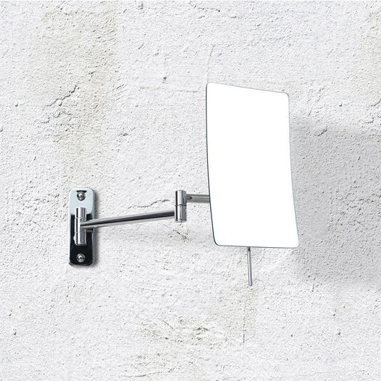 Blake Magnifying 5x Wall Mirror - Chrome - Envy Bathrooms Ltd