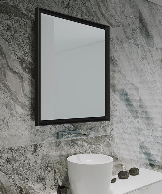 Origins Brooklyn 60 x 80cm Mirror - Black - Envy Bathrooms Ltd