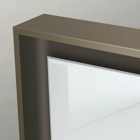 Origins Brooklyn Mirror 75 Brushed Bronze - 75x90cm - Envy Bathrooms Ltd