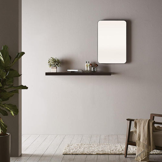 Origins City 50 x 75cm Mirror - Black - Envy Bathrooms Ltd