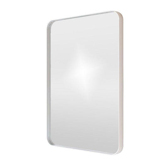 Origins City 50 x 75cm Mirror - White - Envy Bathrooms Ltd