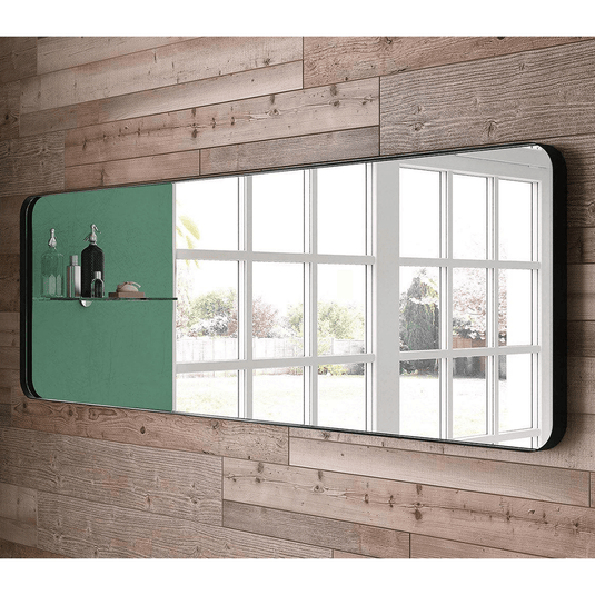 Origins City 150 x 50cm Mirror - Black - Envy Bathrooms Ltd