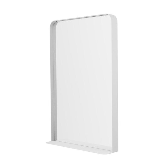 City Mirror with Shelf 50 - White - Envy Bathrooms Ltd