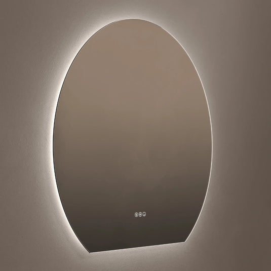 Origins Claris 1000mm Round Cut Mirror - No Frame - CLR-01D109-03 - Envy Bathrooms Ltd