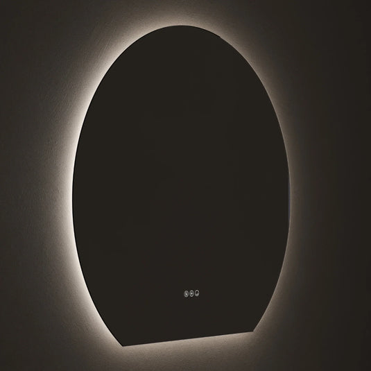 Origins Claris 1000mm Round Cut Mirror - No Frame - CLR-01D109-03 - Envy Bathrooms Ltd