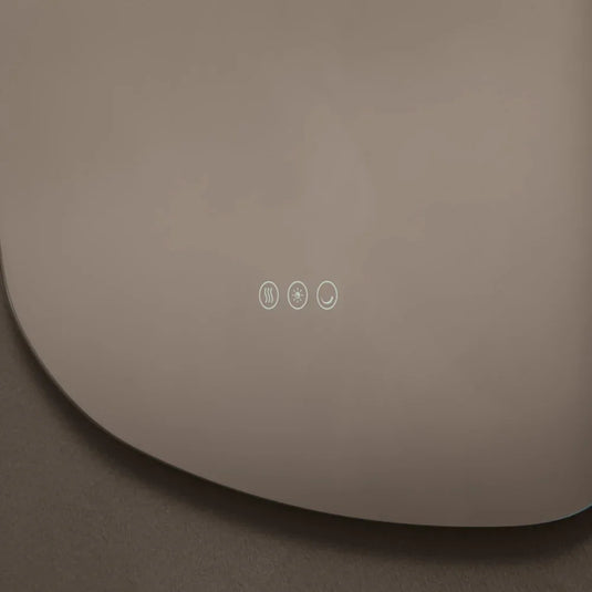 Origins Claris 600mm Organic Mirror - No Frame - CLR-01G068-03 - Envy Bathrooms Ltd