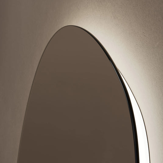Origins Claris 600mm Organic Mirror - No Frame - CLR-01G658-03 - Envy Bathrooms Ltd