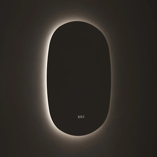 Origins Claris 700mm Curve Oblong Mirror - No Frame - CLR-01C778-03 - Envy Bathrooms Ltd