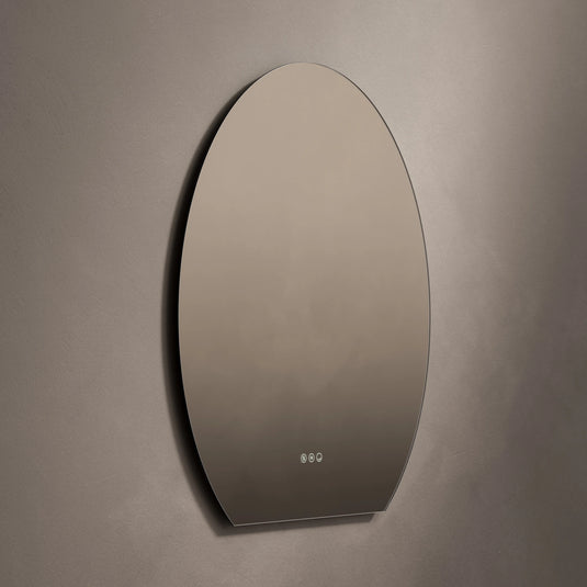 Origins Claris 800 Oval Cut Mirror - No Frame - CLR-01V089-03 - Envy Bathrooms Ltd