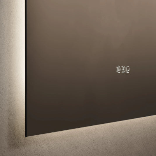 Origins Claris 800mm Arch Mirror - No Frame - CLR-01R810-03 - Envy Bathrooms Ltd