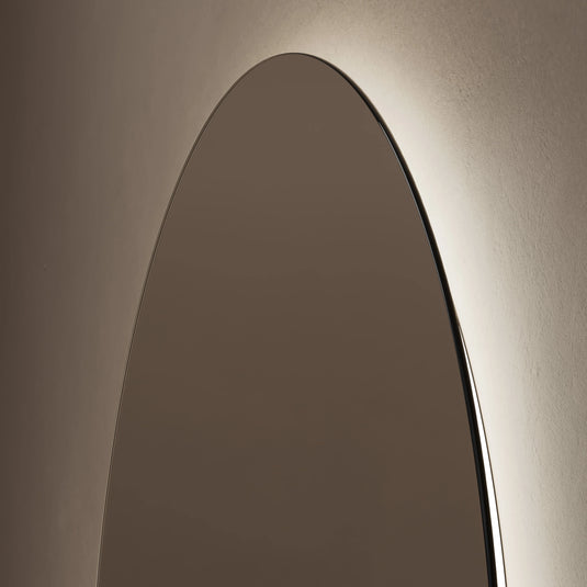 Origins Claris 800mm Arch Mirror - No Frame - CLR-01R810-03 - Envy Bathrooms Ltd