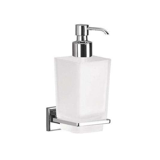 Origins Colorado Glass Soap Dispenser - Chrome - Envy Bathrooms Ltd
